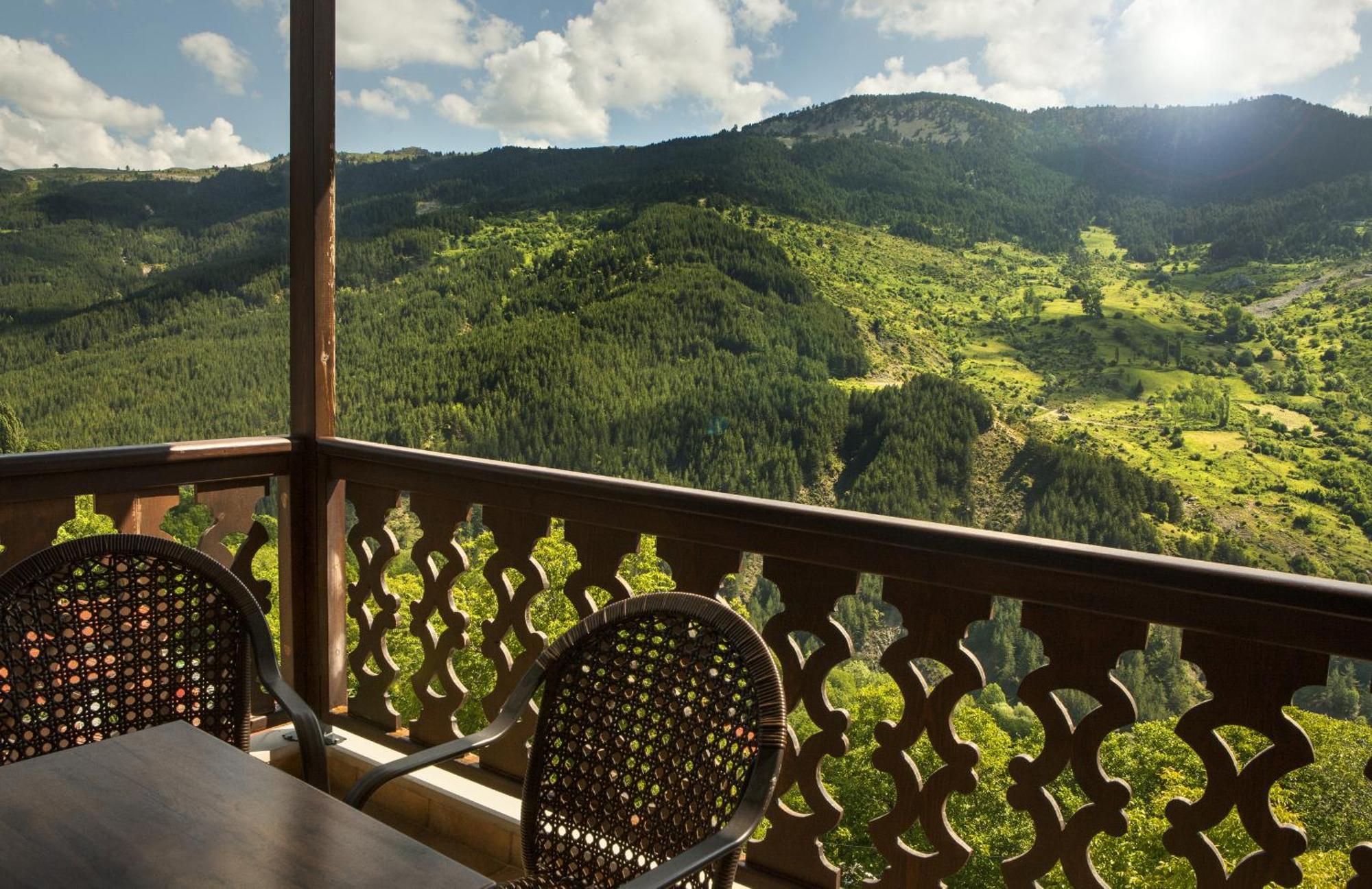 Aroma Dryos Spa & Eco Hotel Metsovo Exteriör bild