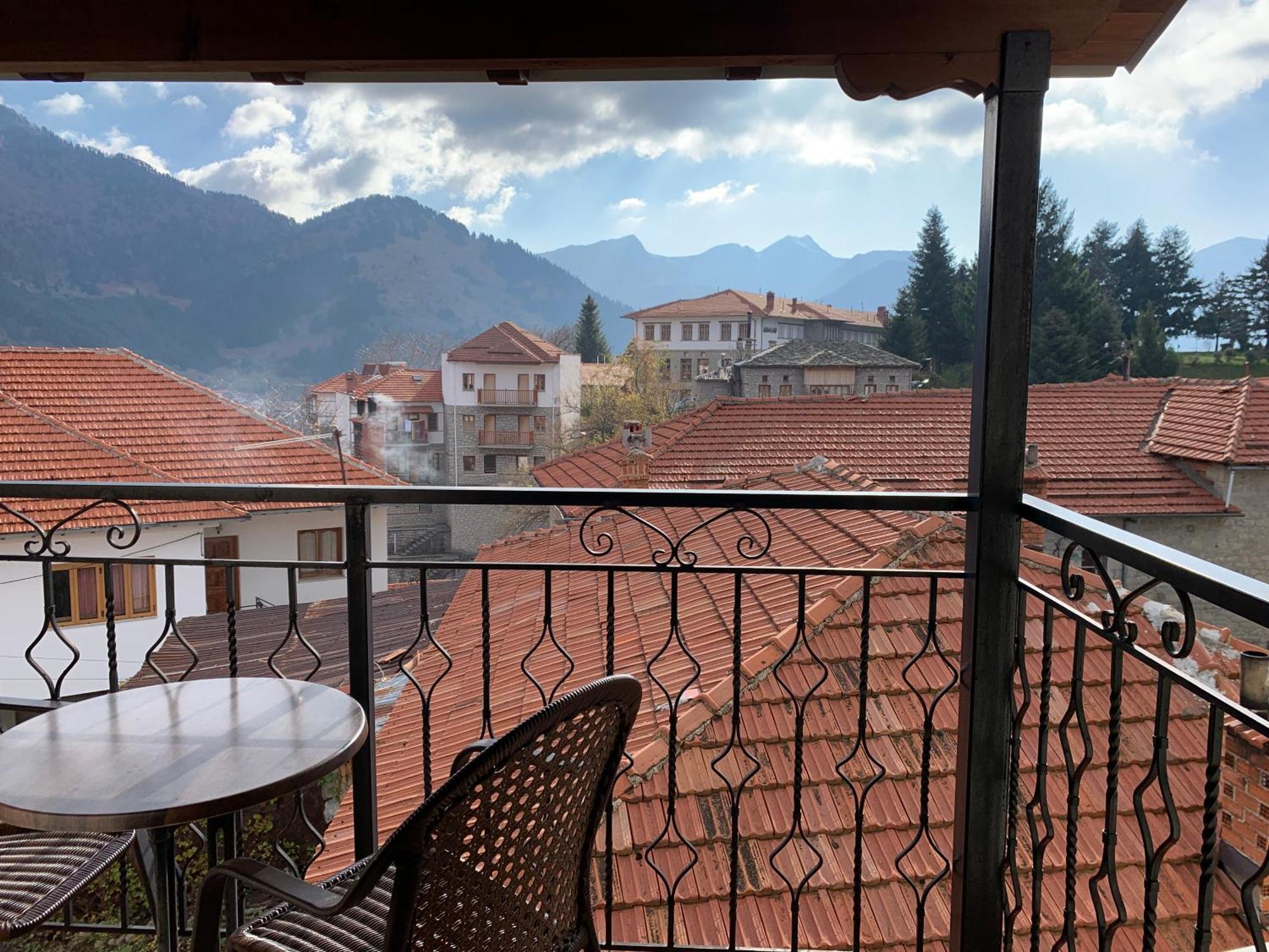 Aroma Dryos Spa & Eco Hotel Metsovo Exteriör bild
