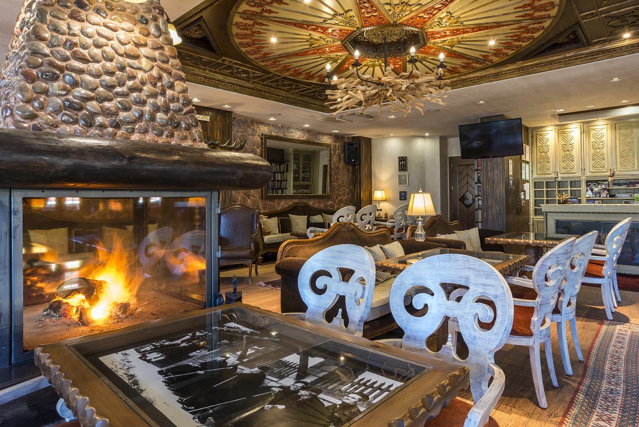 Aroma Dryos Spa & Eco Hotel Metsovo Exteriör bild