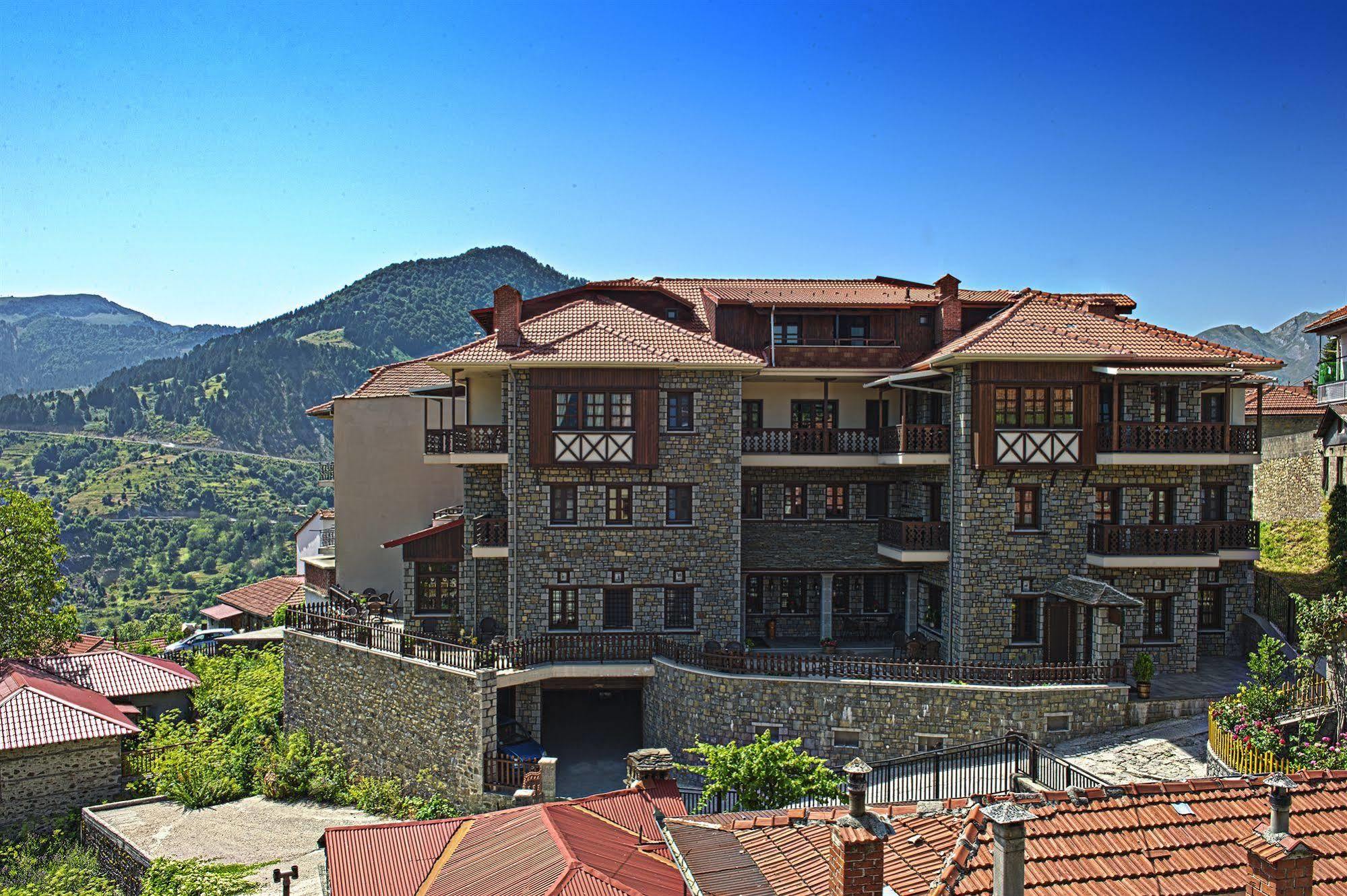 Aroma Dryos Spa & Eco Hotel Metsovo Exteriör bild